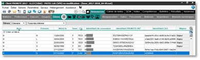 Rapprocher les comptes Pronote  ENT